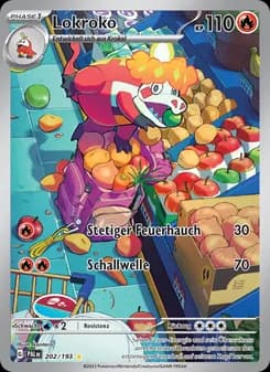 Lokroko card in German