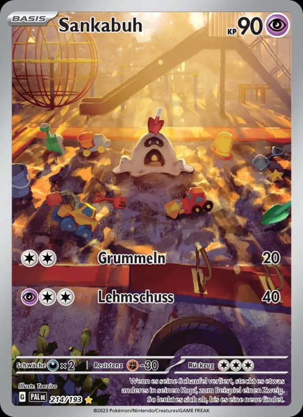 Sankabuh card in German