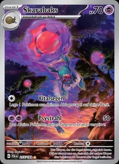 Skarabaks card in German