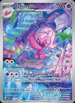 Tafforgita card in German