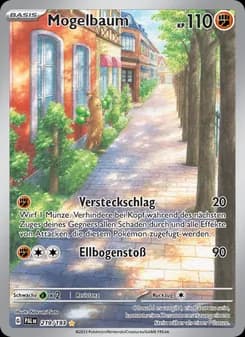 Mogelbaum card in German