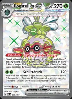 Forstellka-ex card in German