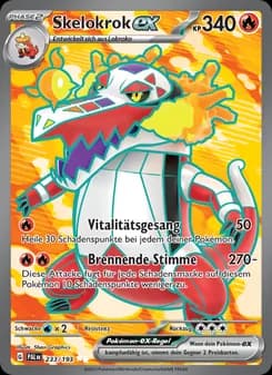 Skelokrok-ex card in German