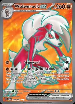 Wolwerock-ex card in German