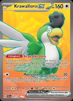Krawalloro-ex card in German