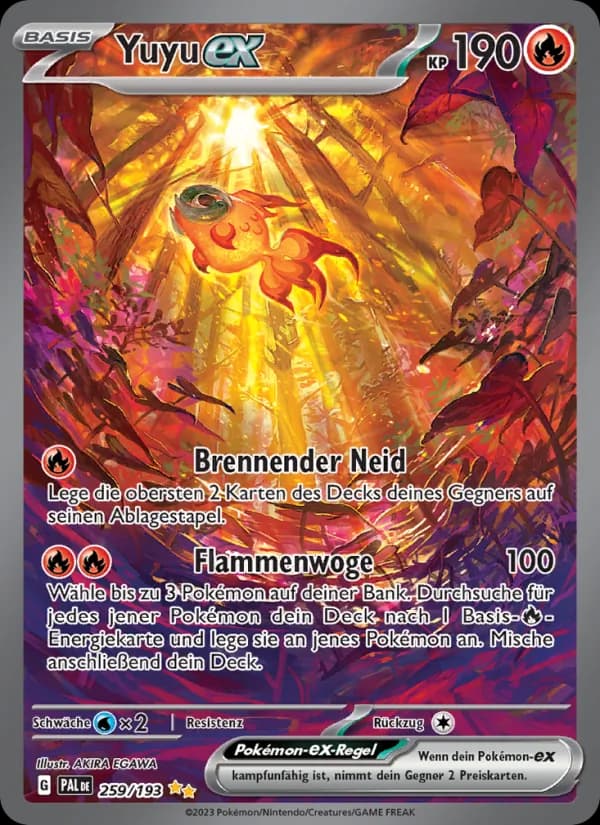 Yuyu-ex card in German