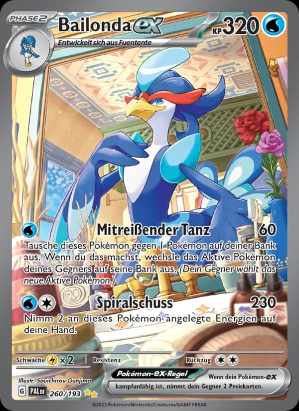 Bailonda-ex card in German