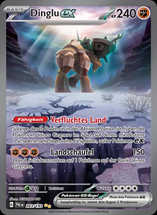 Dinglu-ex card in German