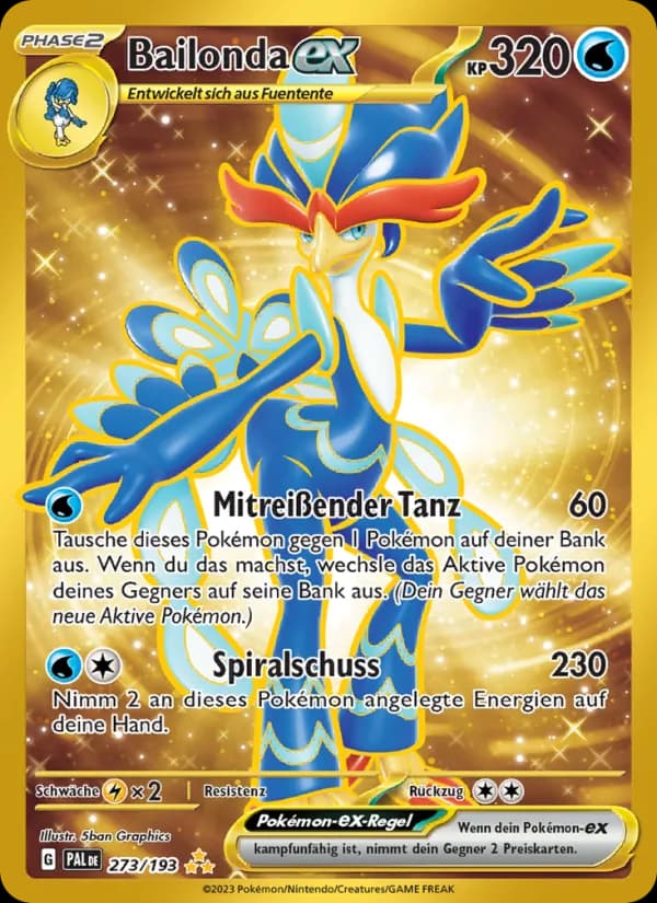 Bailonda-ex card in German