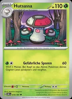 Hutsassa card in German