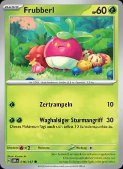 Frubberl card in German