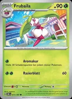 Frubaila card in German