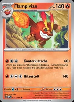 Flampivian card in German