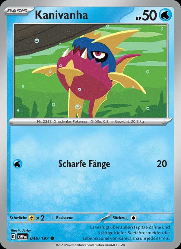 Kanivanha card in German