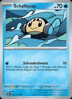 Schallquap card in German