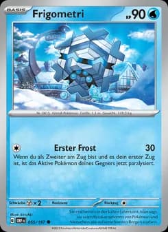 Frigometri card in German