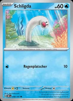 Schligda card in German