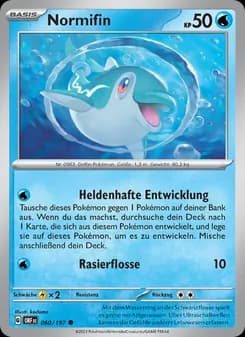 Normifin card in German