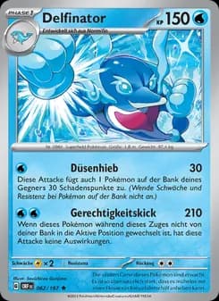 Delfinator card in German