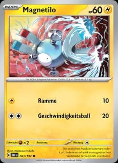 Magnetilo card in German