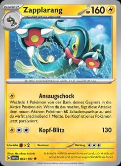 Zapplarang card in German