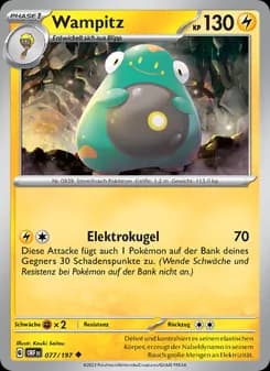 Wampitz card in German