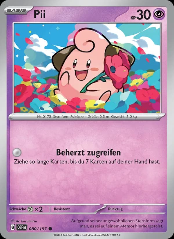 Pii card in German
