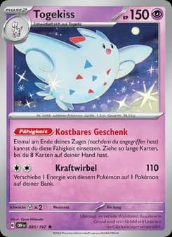 Togekiss card in German