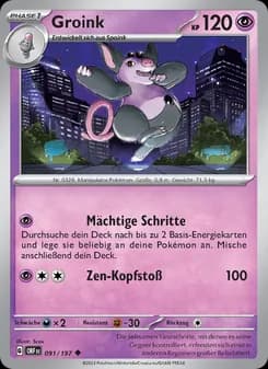 Groink card in German