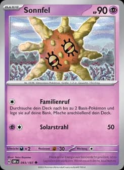 Sonnfel card in German