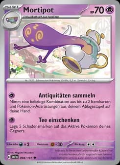 Mortipot card in German