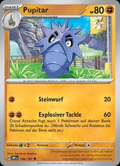 Pupitar card in German