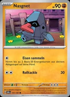 Nasgnet card in German