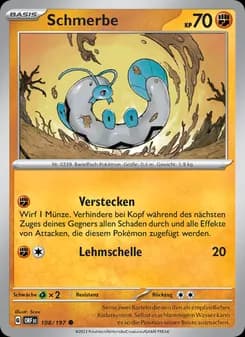 Schmerbe card in German