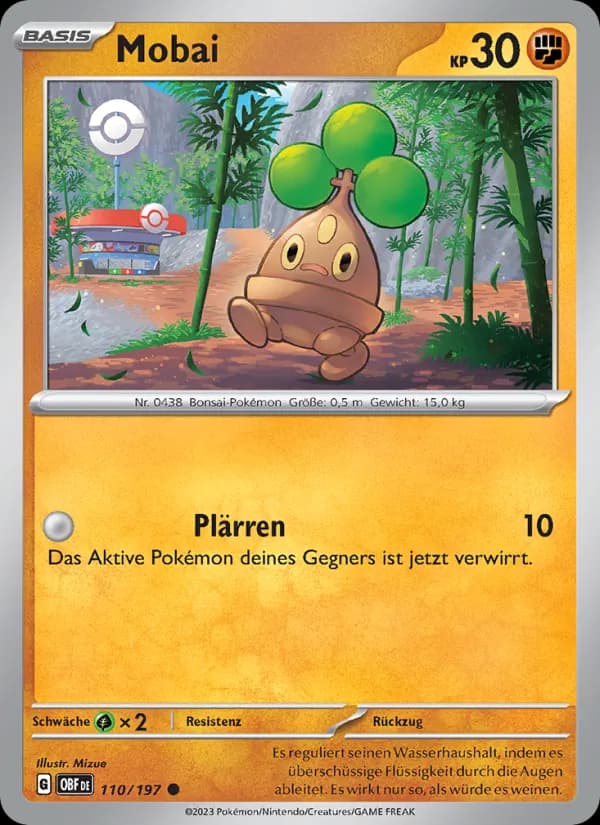 Mobai card in German
