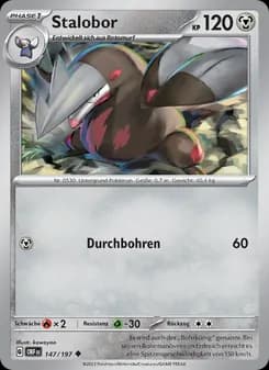 Stalobor card in German