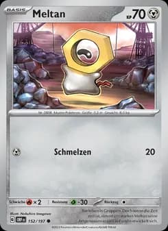 Meltan card in German