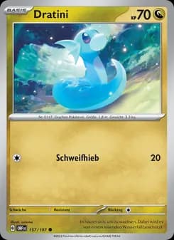 Dratini card in German