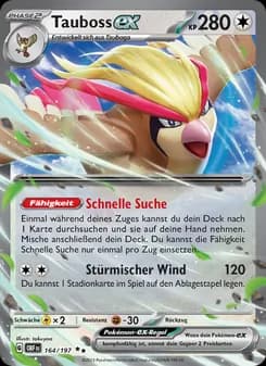 Tauboss-ex card in German