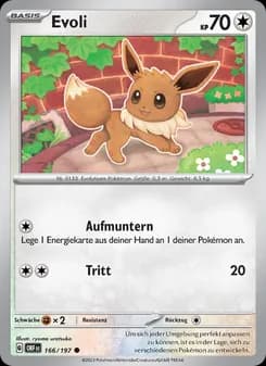 Evoli card in German
