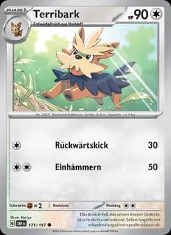 Terribark card in German