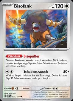 Bisofank card in German