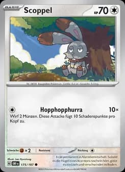 Scoppel card in German