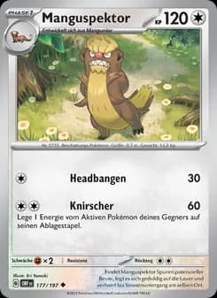 Manguspektor card in German