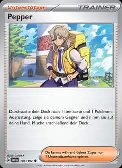 Pepper card in German