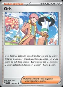 Otis card in German