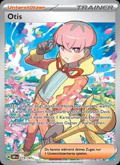 Otis card in German