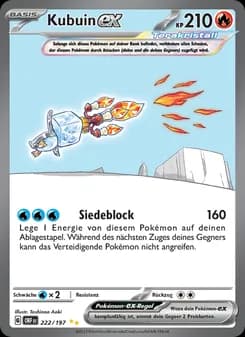 Kubuin-ex card in German