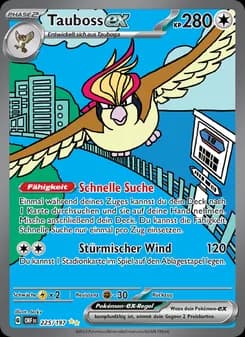 Tauboss-ex card in German