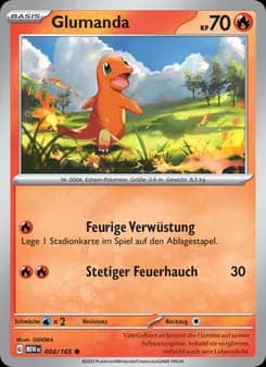 Glumanda card in German